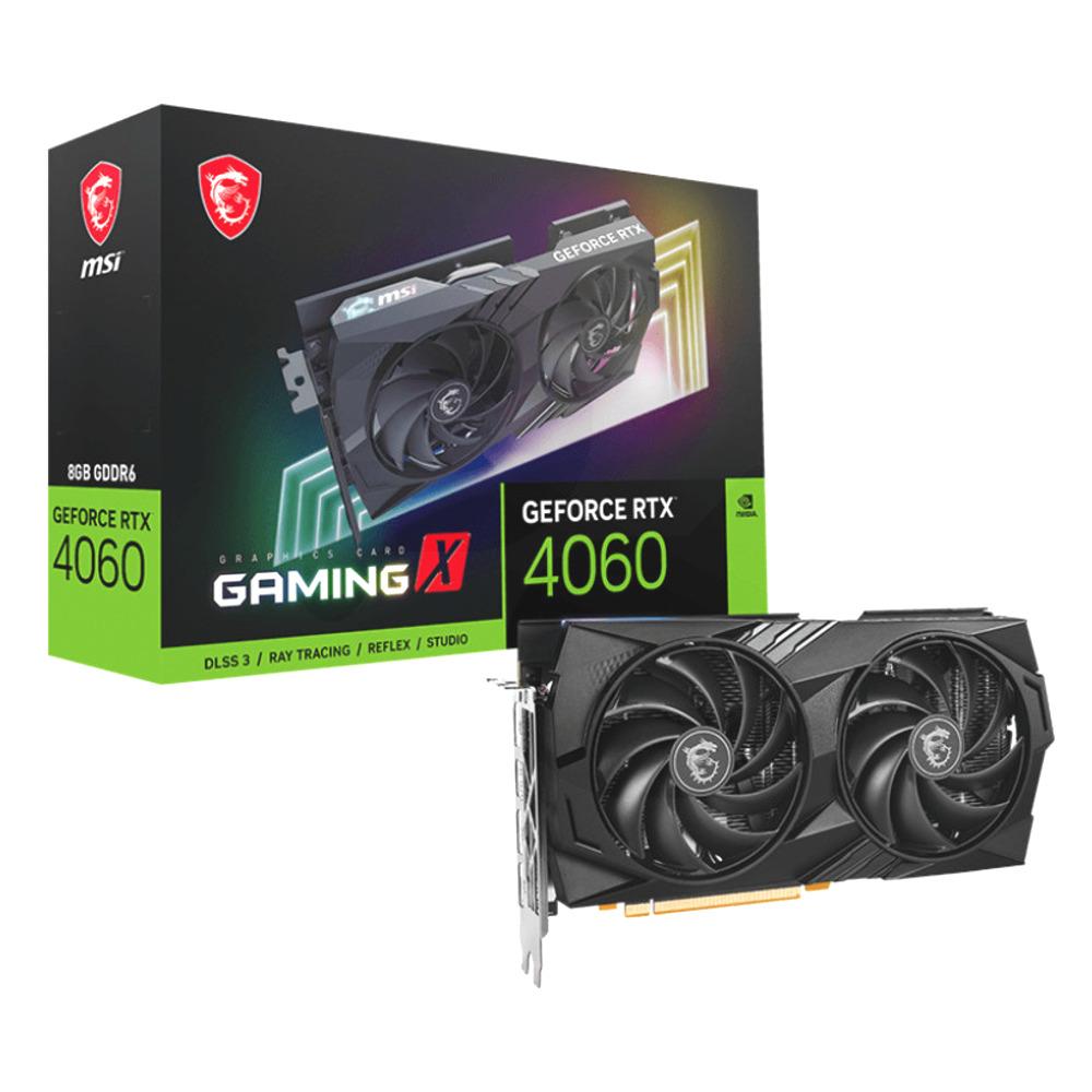 MSI Tarjeta de video MSI GAMING X Geforce RTX4060 8Gb GDDR6 128